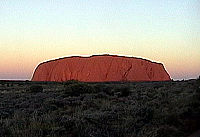 エアーズロック・サンセット